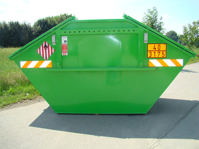 10 m³ - Mulde mit BK2-Zulassung