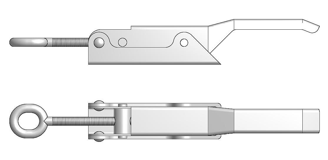 Muldendeckelverschluss