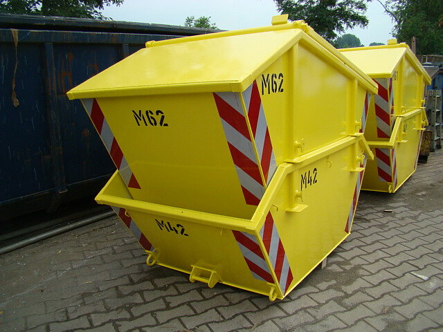 Mini-Mulde, Mulitcar Mulde 1,5 cbm offen, 2,5 cbm gedeckt