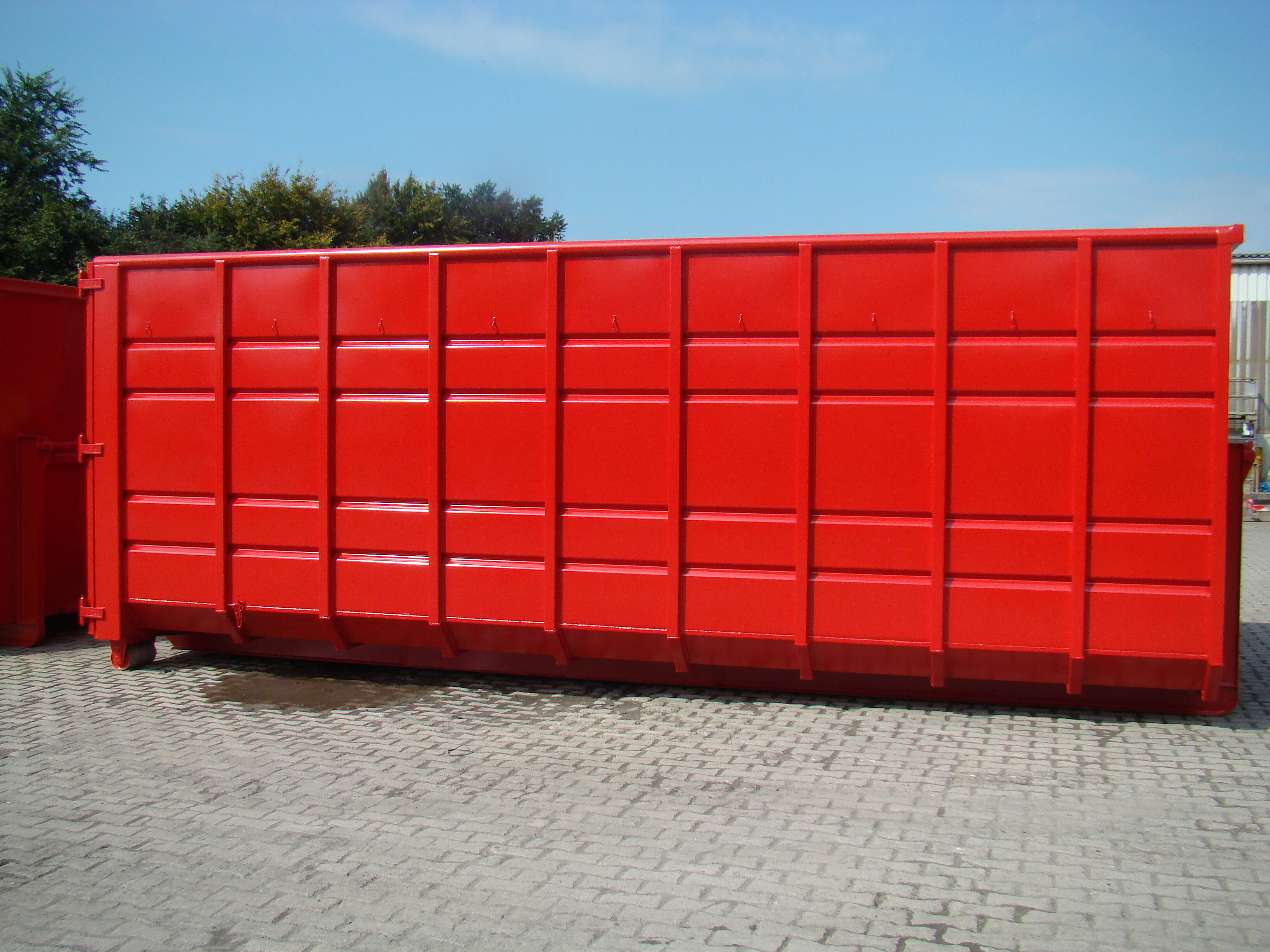Seitenwand mit 4 Sicken, Spriegelabstand 750 mm