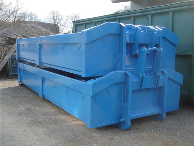 Stapelbarer Container, eckige Ausführung