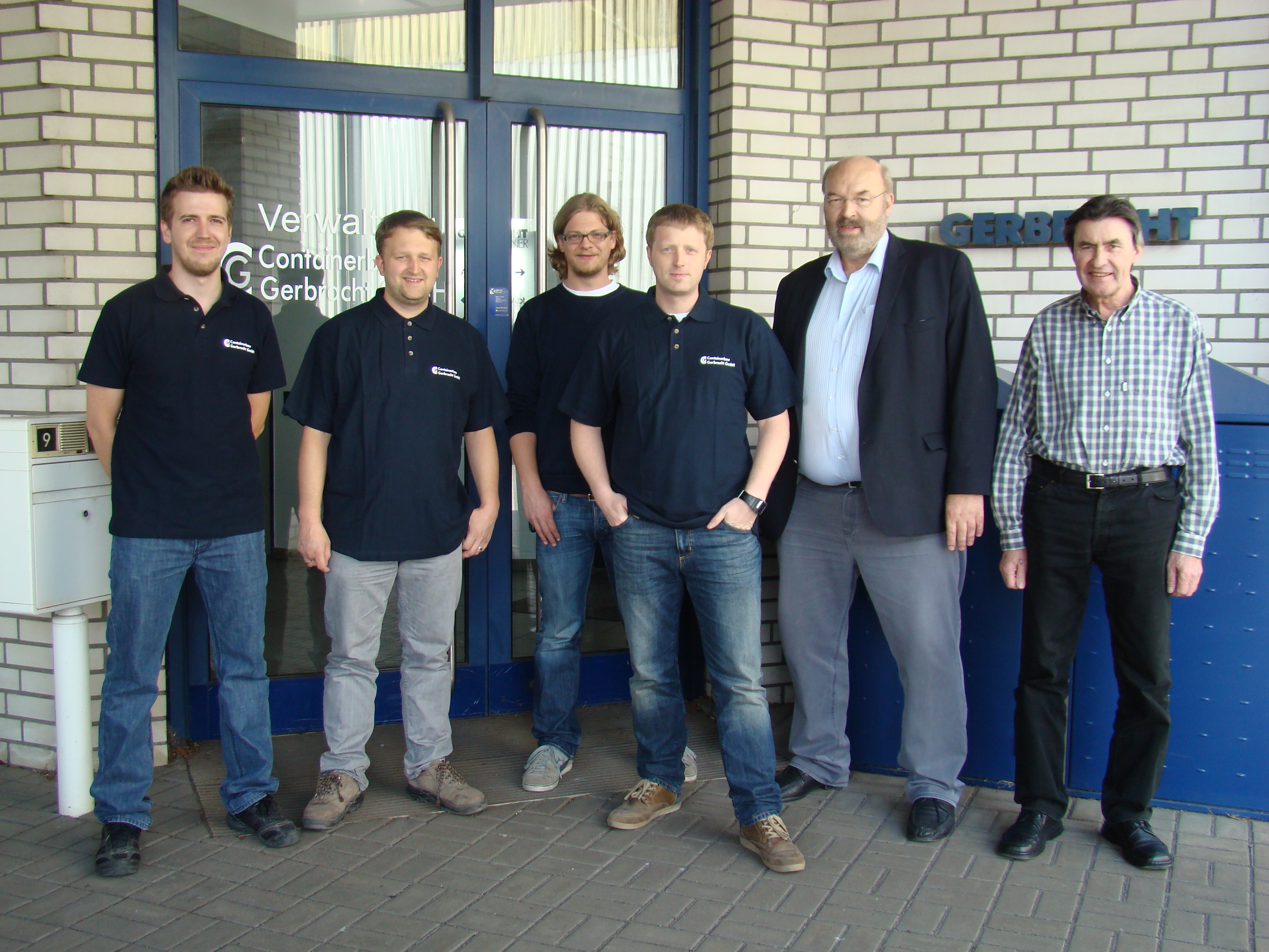Team der C.G. Containerbau Gerbracht GmbH